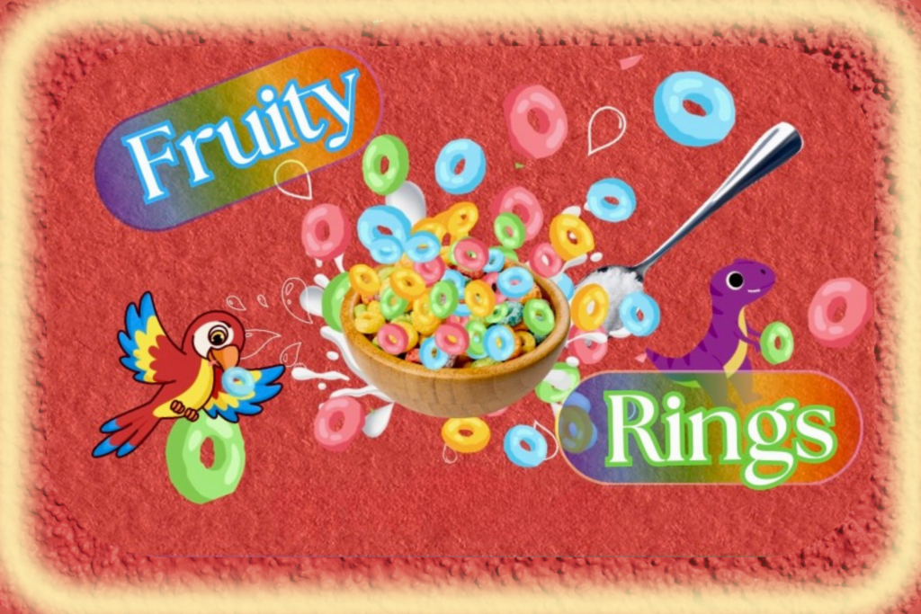 Fruity Rings -The Candle